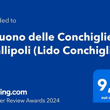 Il Suono Delle Conchiglie - Lido Conchiglie Gallipoli Bagian luar foto