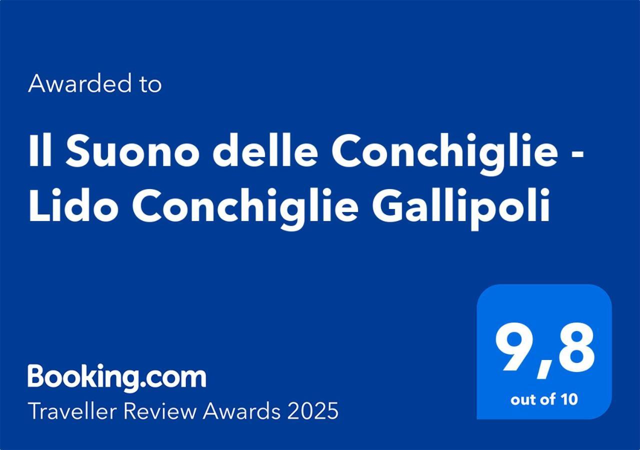 Il Suono Delle Conchiglie - Lido Conchiglie Gallipoli Bagian luar foto
